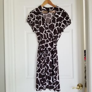 INC XL giraffe print dress